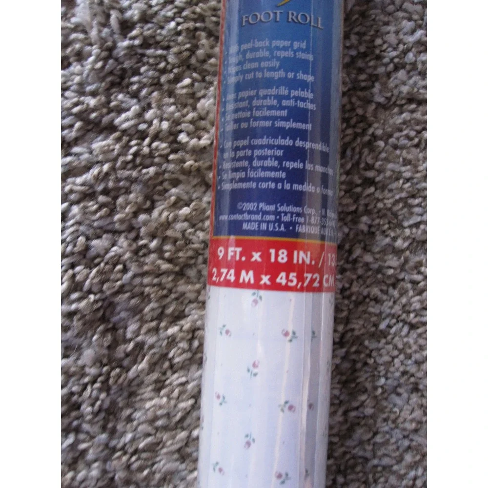Contact Brand Rosebud Multipurpose Decorative Covering Shelf Liner Self Adhesive